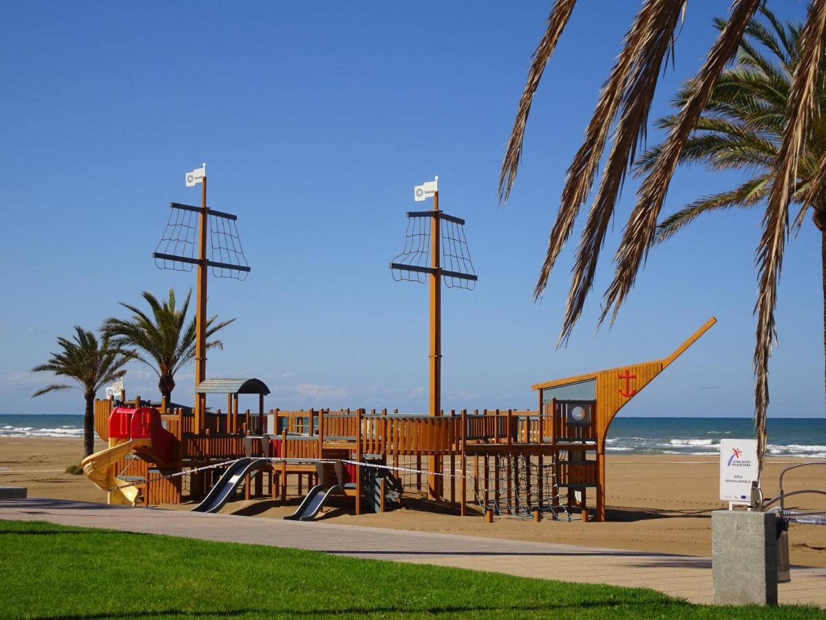 Playa de Gandia Mar Del Est Gandia - Alquiler Solo A Familias 아파트 외부 사진